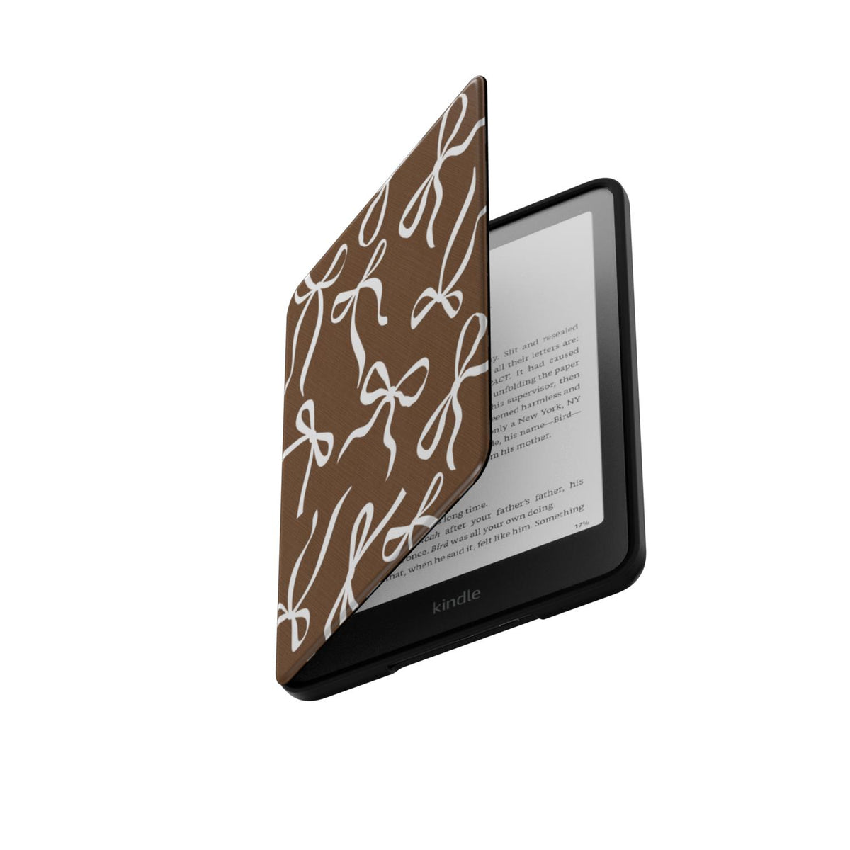 Brown Bows Kindle Case