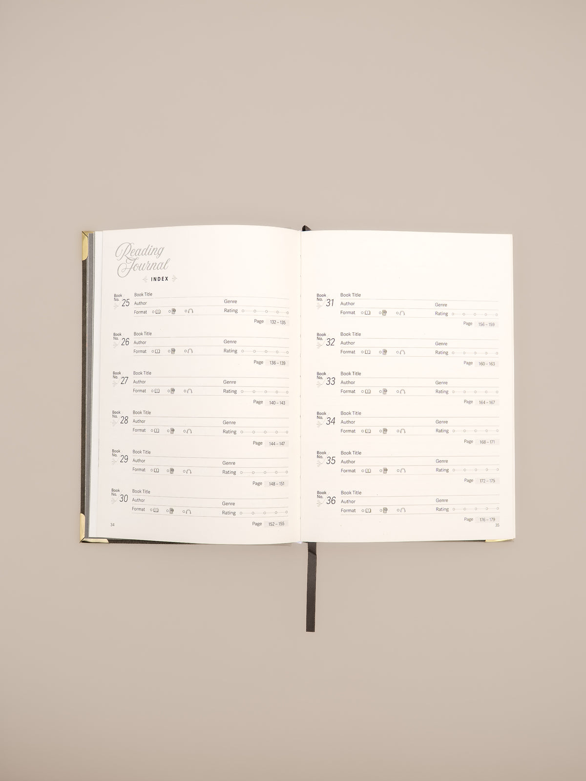 Simple Happy Reading Journal
