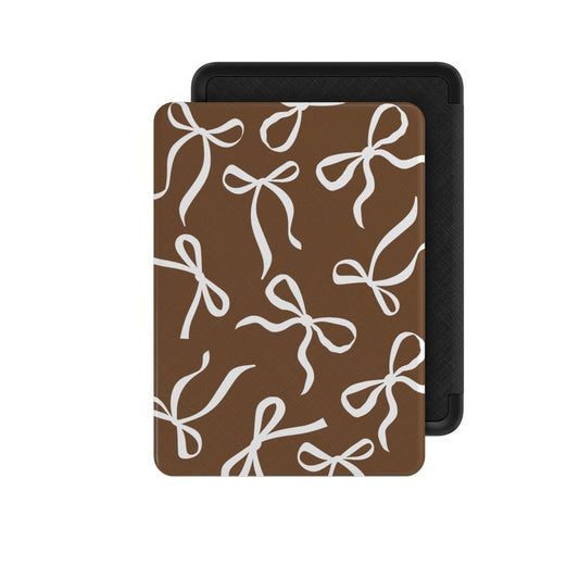 Brown Bows Kindle Case