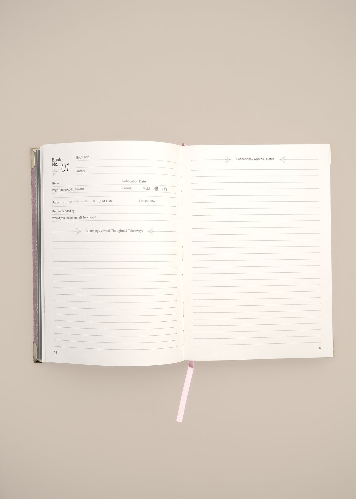 Simple Happy Reading Journal