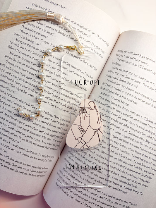 F*ck Off I'm Reading Acrylic Bookmark